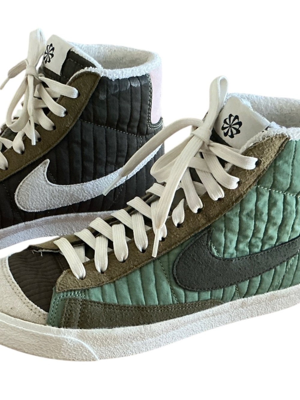 NIKE  Green High Top Sneakers D05216-331 Woman's 7